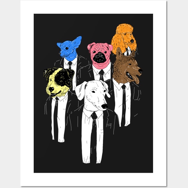 real rerservoir dogs Wall Art by jonah block